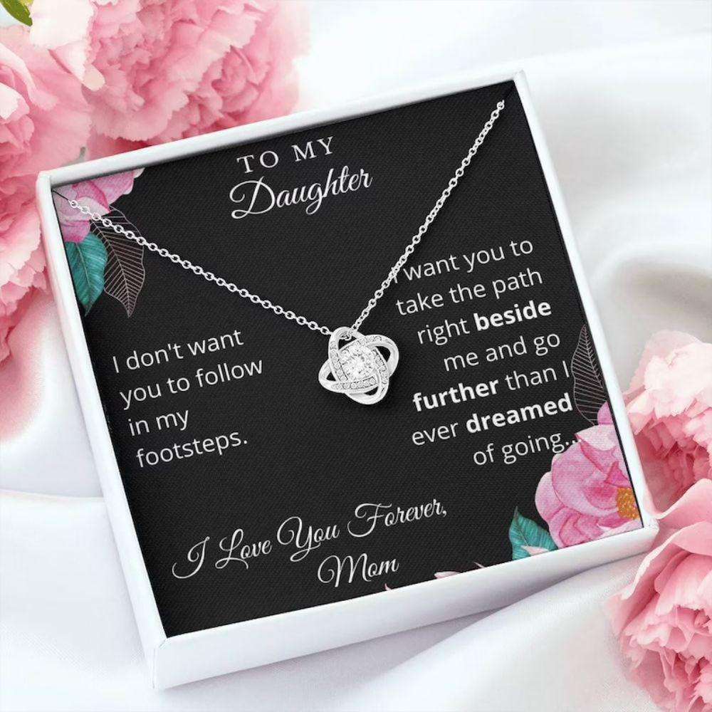 Daughter Necklace, To My Daughter Necklace, Gift For Daughter From Mom, Daughter Christmas Gift Dughter's Day Rakva