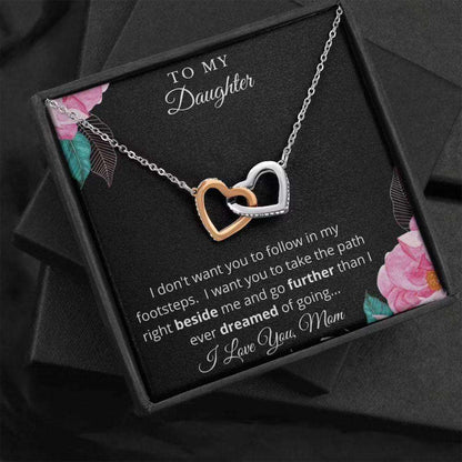 Daughter Necklace, To My Daughter Necklace, Gift For Daughter From Mom, Daughter Christmas Gift Dughter's Day Rakva