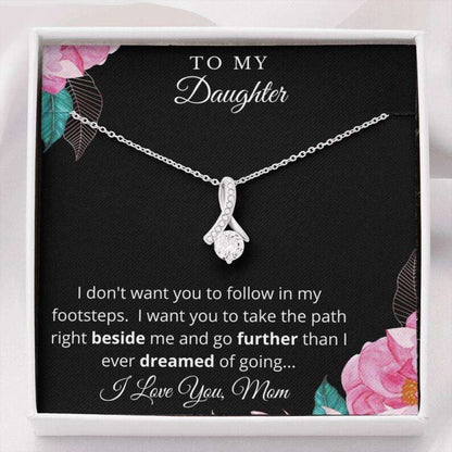 Daughter Necklace, To My Daughter Necklace, Gift For Daughter From Mom, Daughter Christmas Gift Dughter's Day Rakva