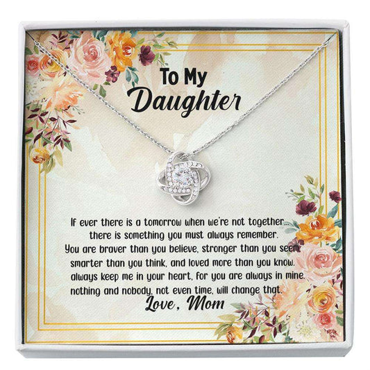 Daughter Necklace, To My Daughter Necklace Gift For Daughter From Mom, Daughter Mother Necklace, Daughters Birthday Custom Necklace Dughter's Day Rakva