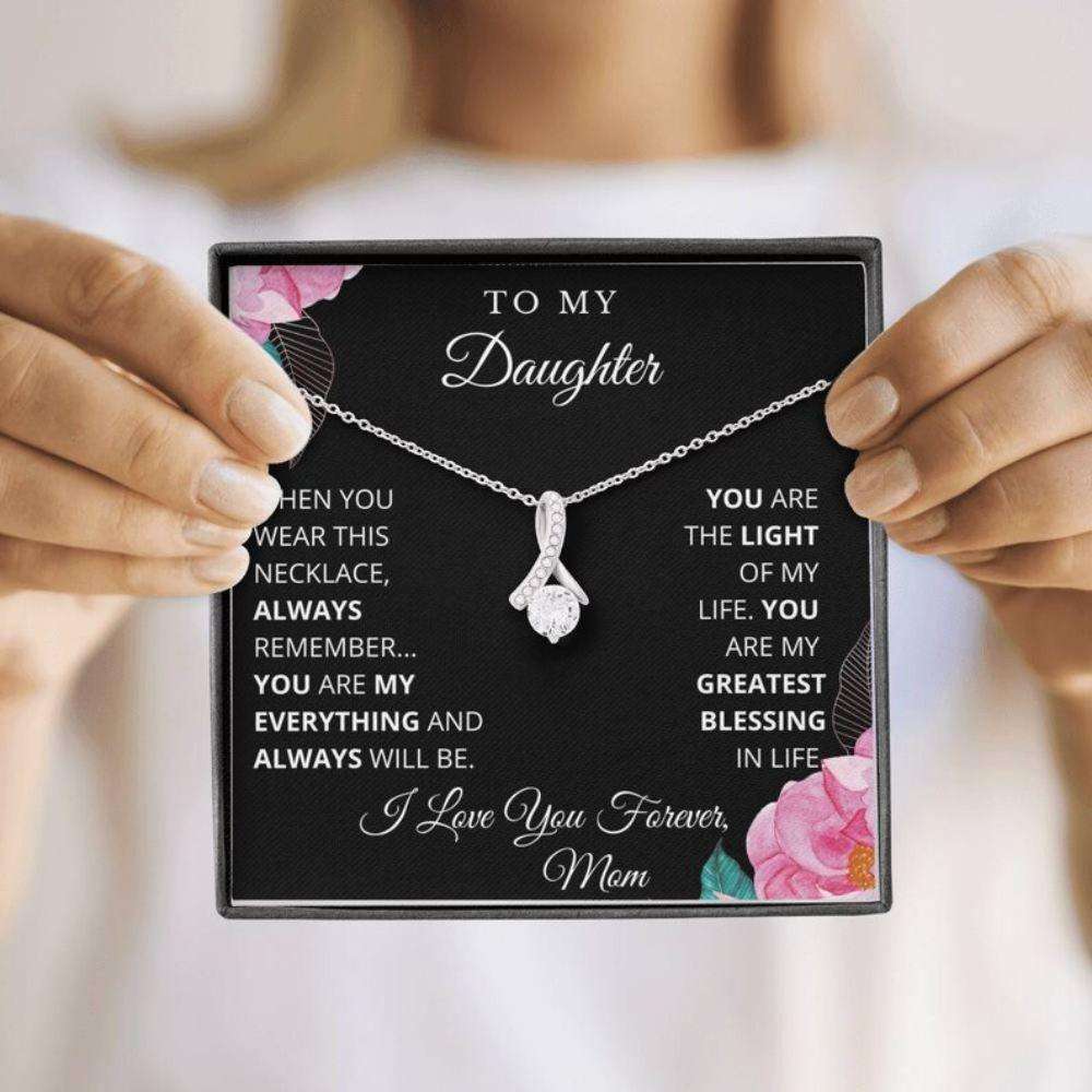 Daughter Necklace, To My Daughter Necklace, Gift For Daughter From Mom, Daughter Mother Necklace Dughter's Day Rakva