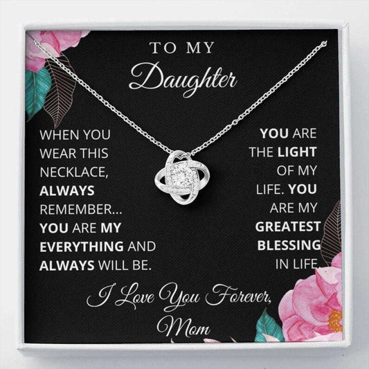 Daughter Necklace, To My Daughter Necklace, Gift For Daughter From Mom, Daughter Mother Necklace Dughter's Day Rakva