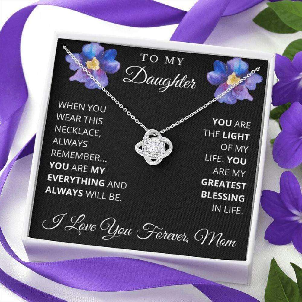 Daughter Necklace, To My Daughter Necklace, Gift For Daughter From Mom, Daughter Mother Necklace Dughter's Day Rakva