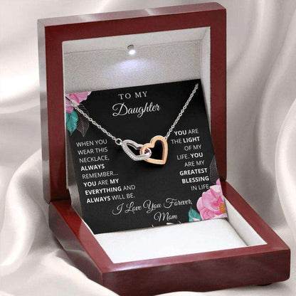 Daughter Necklace, To My Daughter Necklace, Gift For Daughter From Mom, Daughter Mother Necklace Dughter's Day Rakva