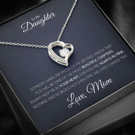 Daughter Necklace, To My Daughter Necklace, Gift For Daughter From Mom, Mother Daughter Necklace Dughter's Day Rakva