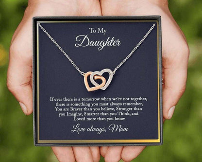 Daughter Necklace, To My Daughter Necklace, Gift For Daughter From Mom, Mother Daughter Necklace Dughter's Day Rakva