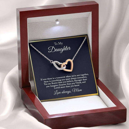 Daughter Necklace, To My Daughter Necklace, Gift For Daughter From Mom, Mother Daughter Necklace Dughter's Day Rakva