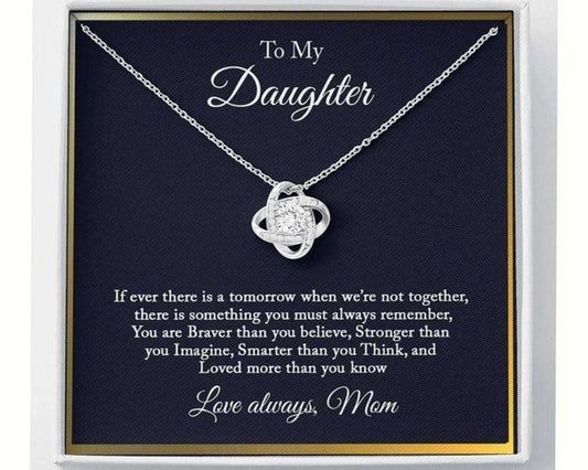 Daughter Necklace, To My Daughter Necklace, Gift For Daughter From Mom, Mother Daughter Necklace Dughter's Day Rakva