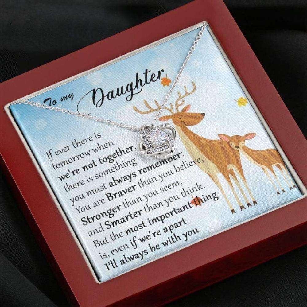 Daughter Necklace, To My Daughter Necklace, Gift For Daughter From Mother, Mom Dughter's Day Rakva