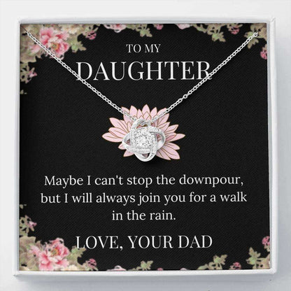 Daughter Necklace, To My Daughter Necklace Gift “ Maybe I Can’T Dughter's Day Rakva