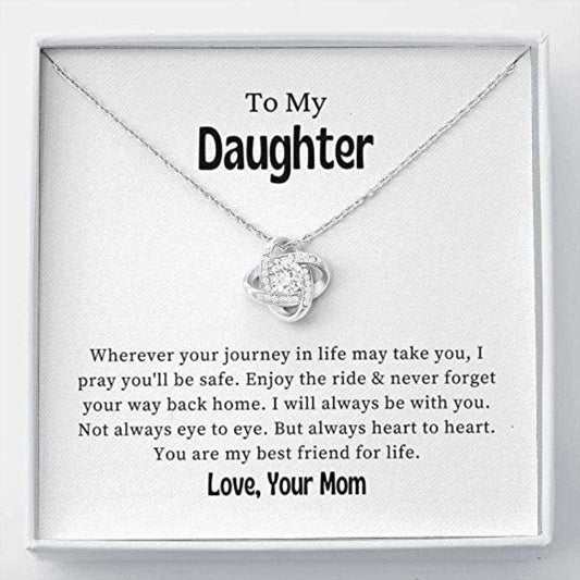 Daughter Necklace, To My Daughter Necklace Gift, You Are My Best Friend Necklace Gift For Daughter Dughter's Day Rakva