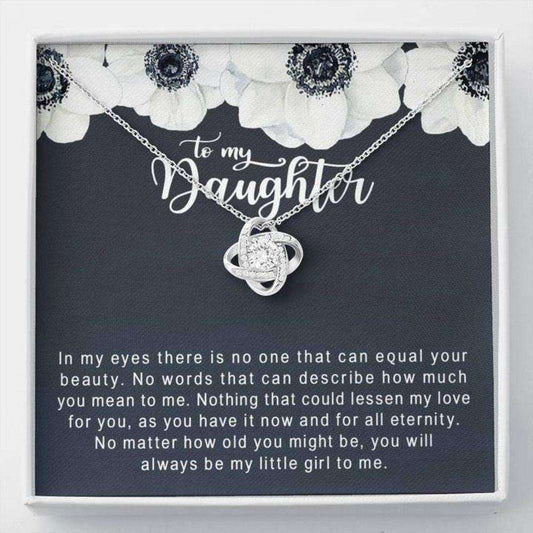 Daughter Necklace, To My Daughter Necklace Gift “ You Will Always Be My Little Girl Dughter's Day Rakva