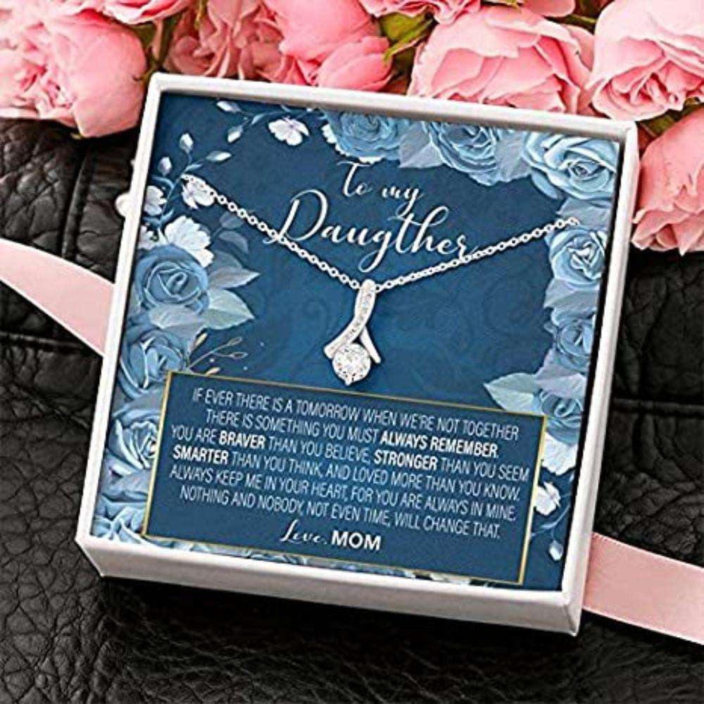 Daughter Necklace, To My Daughter Necklace Gifts For Daughter From Mom Love Always Dughter's Day Rakva