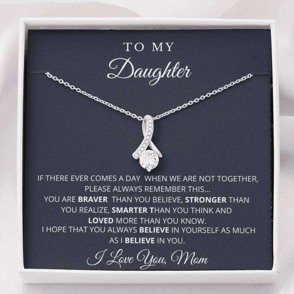 Daughter Necklace, To My Daughter Necklace, Graduation Gift For Daughter From Mom Dughter's Day Rakva