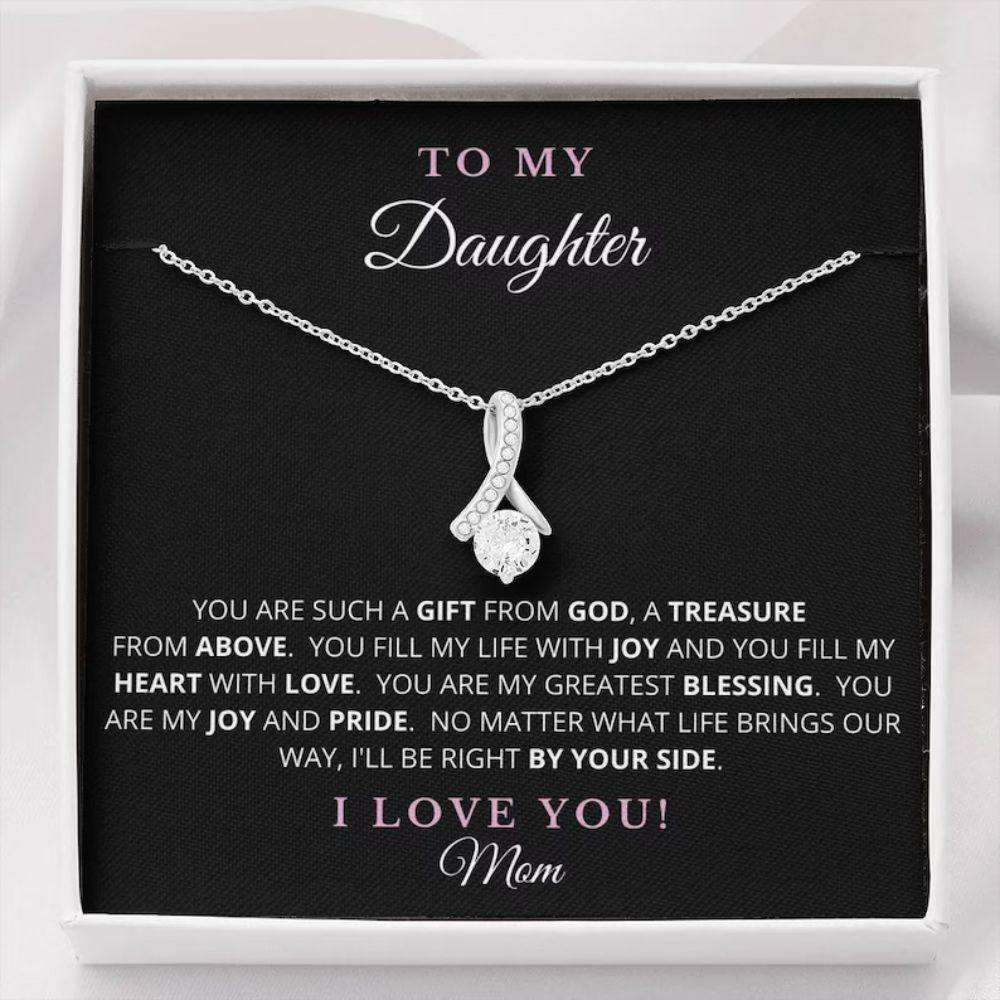 Daughter Necklace, To My Daughter Necklace, Graduation Gift For Daughter From Mom Dughter's Day Rakva