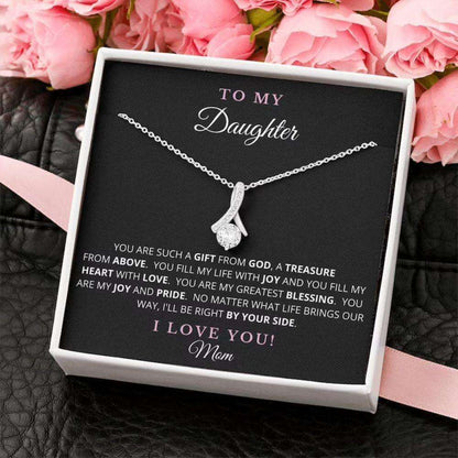 Daughter Necklace, To My Daughter Necklace, Graduation Gift For Daughter From Mom Dughter's Day Rakva