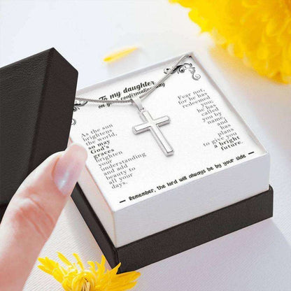 Daughter Necklace, To My Daughter On Your Confirmation Day “ Confirmation Gift, Baptism Gift, Confirmation Necklace Dughter's Day Rakva