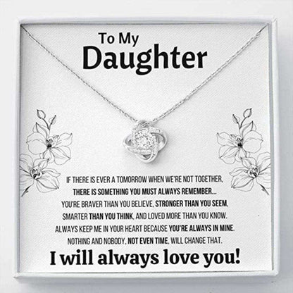 Daughter Necklace, To My Daughter Œnot Even Time” Necklace. Gift For Daughter. Daughter Necklace. Gift For Daughter Dughter's Day Rakva