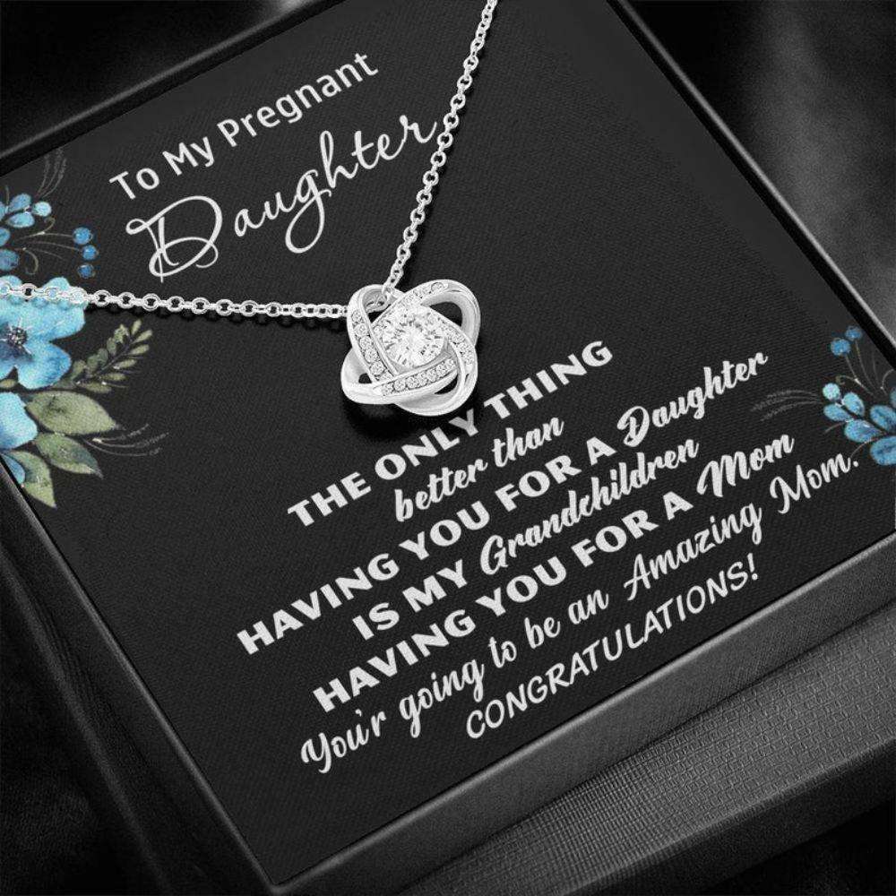 Daughter Necklace, To My Pregnant Daughter Necklace, Pregnant Gift For Daughter, New Mom To Be Gift, Pregnancy Daughter Gifts Dughter's Day Rakva