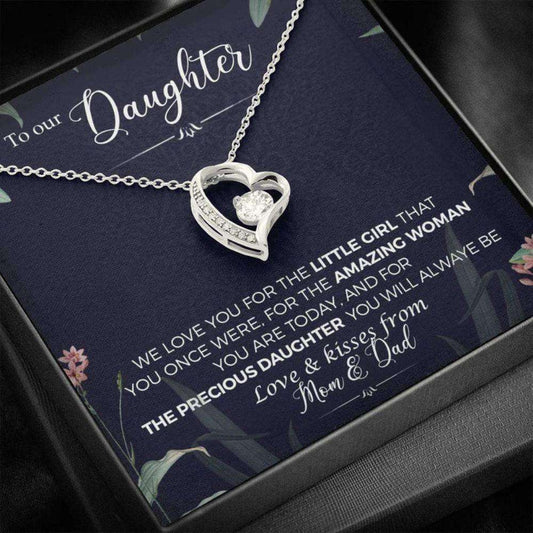 Daughter Necklace, To Our Daughter Necklace, Daughter Gift From Mom & Dad, Daughter Birthday Dughter's Day Rakva