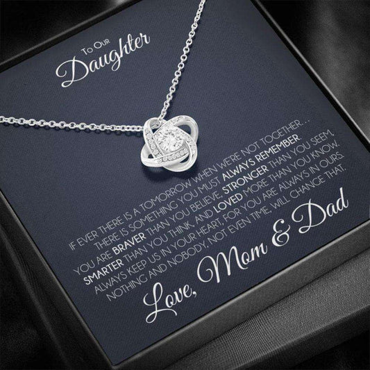 Daughter Necklace, To Our Daughter Necklace Gift For Daughter From Mom & Dad, Grown Up Daughter Dughter's Day Rakva