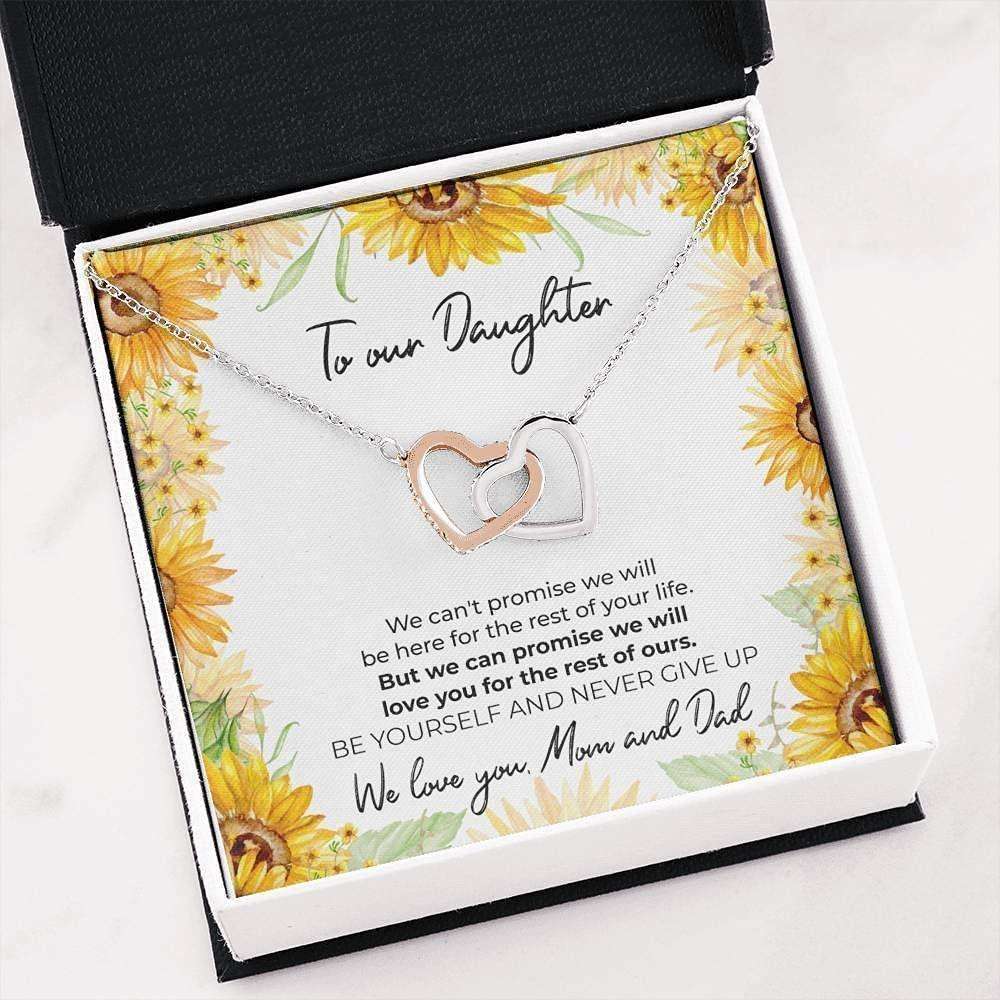 Daughter Necklace, To Our Daughter Necklace Gift, We Will Love You Forever Dughter's Day Rakva