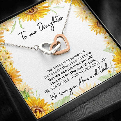 Daughter Necklace, To Our Daughter Necklace Gift, We Will Love You Forever Dughter's Day Rakva