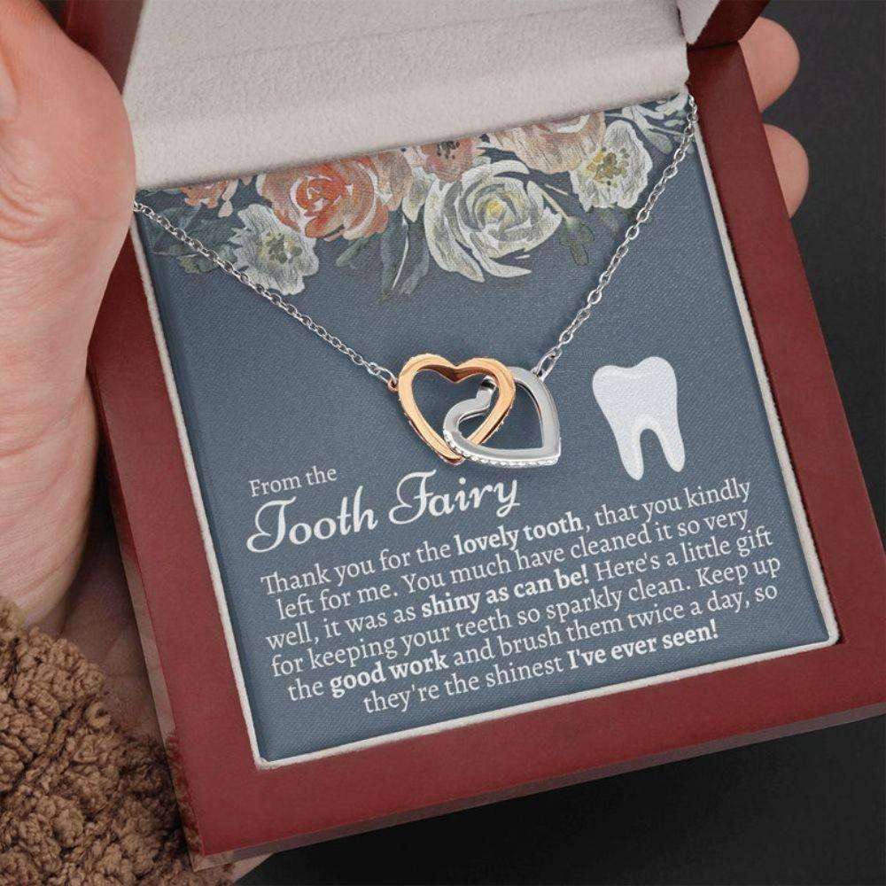 Daughter Necklace, Tooth Fairy Gift, Gifts From Tooth Fairy, First Tooth Gift Ideas, Gift For Daughter First Tooth, Tooth Fairy Necklace Dughter's Day Rakva