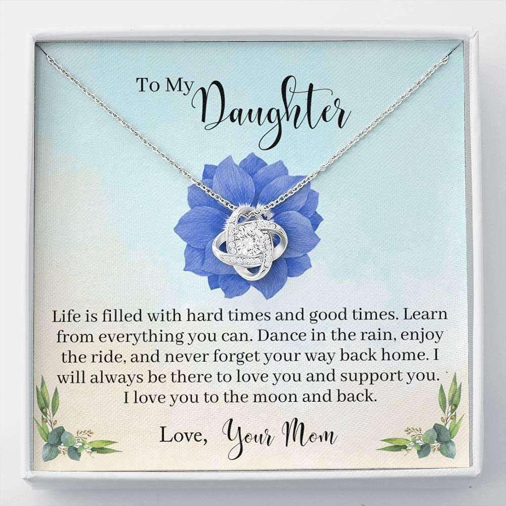 Daughter Necklace, Wedding Gift For Daughter Engagement, Gift To Bride Dughter's Day Rakva