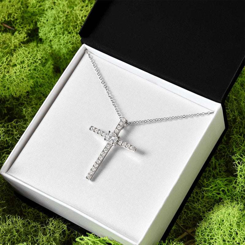 Divine Symbol: Cross Pure Silver Pendant With Chain For Self Rakva