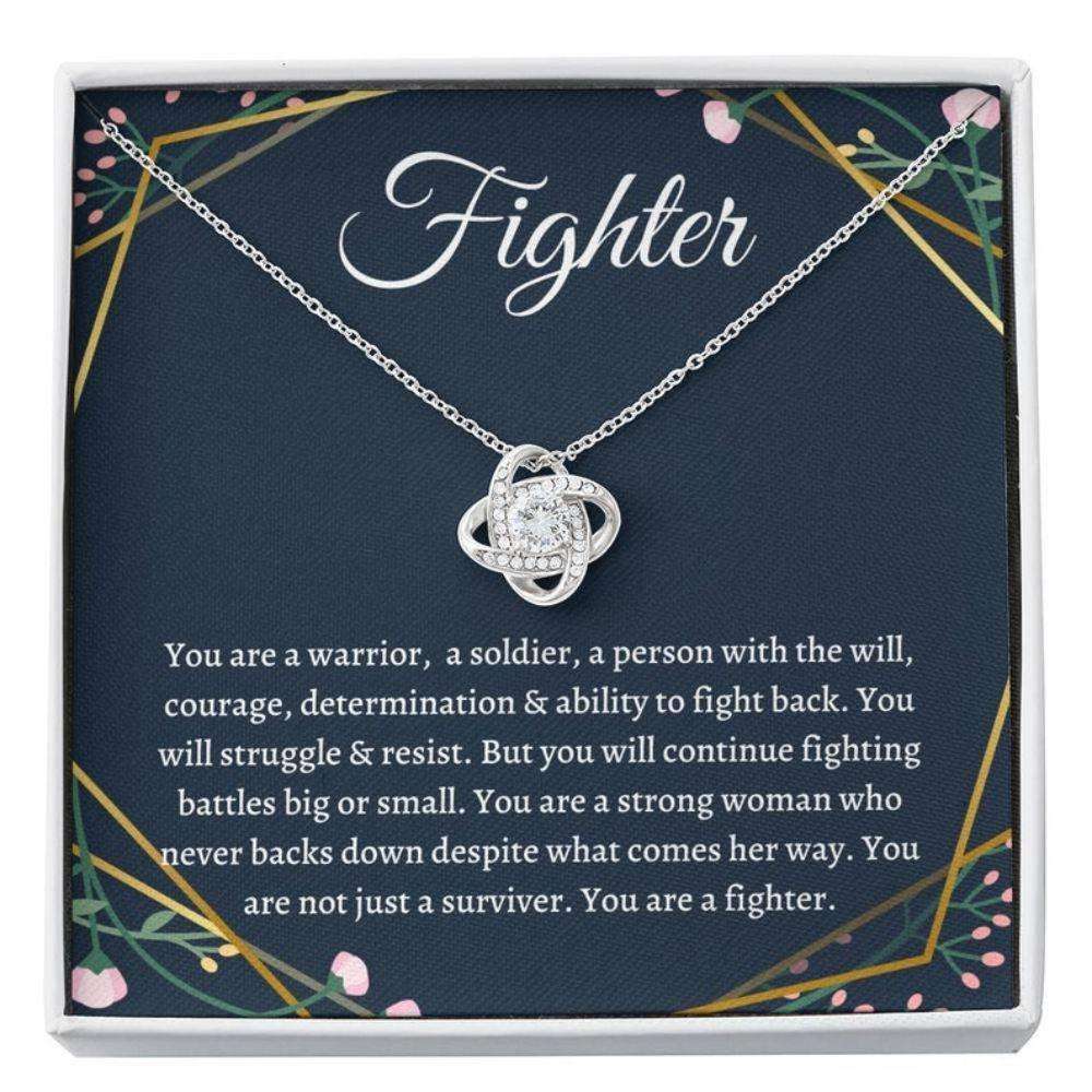 Friend Neckalce, Inspirational Necklace Gift, Get Well Soon, Illness, Motivational Gift For Friend, Warrior Gift Gifts For Friend Rakva