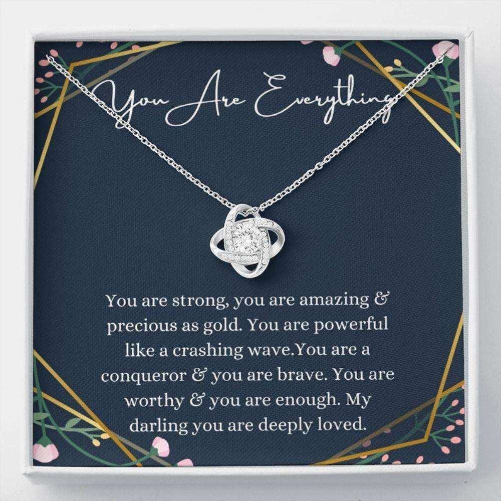 Friend Necklace, Affirmation Necklace, Inspirational Gift, Encouragement Necklace, Support Gift Gifts For Friend Rakva