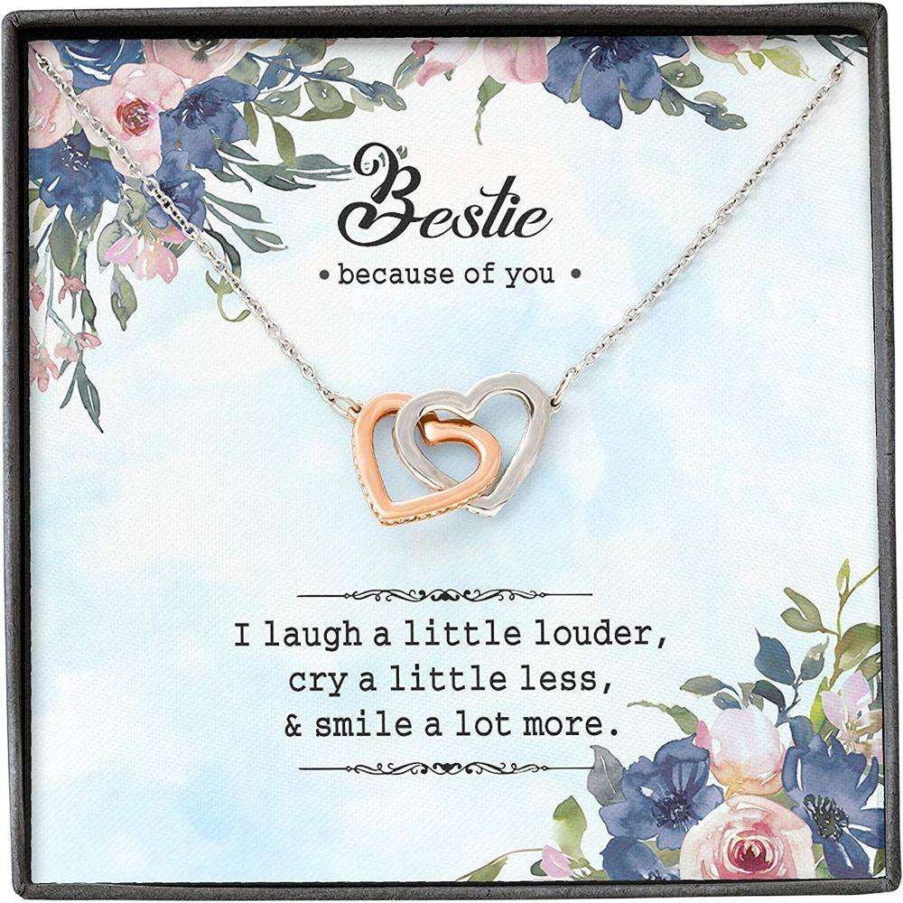Friend Necklace, Bestie Gifts Necklace For Women, Best Friend Unbiological Soul Sister Bff Forever Gifts For Friend Rakva