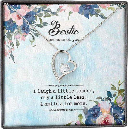 Friend Necklace, Bestie Gifts Necklace For Women, Best Friend Unbiological Soul Sister Bff Forever Gifts For Friend Rakva