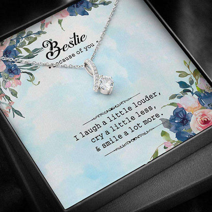 Friend Necklace, Bestie Gifts Necklace For Women, Best Friend Unbiological Soul Sister Bff Forever Gifts For Friend Rakva