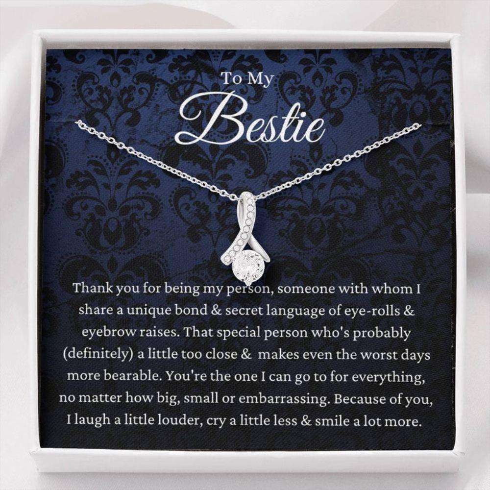 Friend Necklace, Bestie Necklace Gift, Funny Gift For Best Friends, Bff, Friendship, Soul Sister Gifts For Friend Rakva