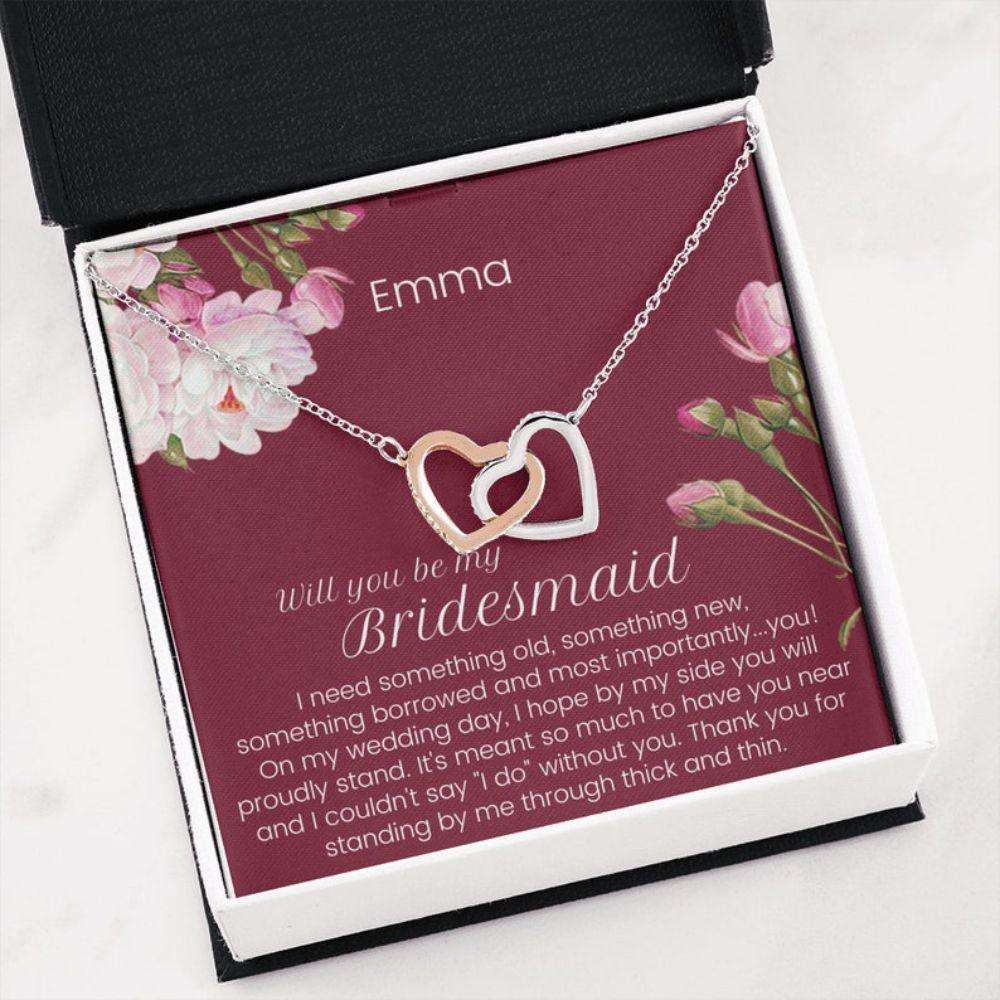 Friend Necklace, Bridesmaid Gift Necklace, Bridesmaid Proposal Gift, Wedding Gift, Hens Night Gift Necklace Gifts For Friend Rakva