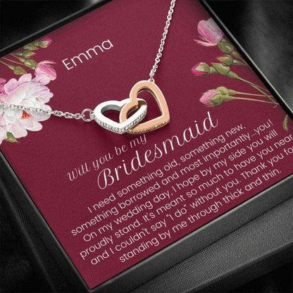 Friend Necklace, Bridesmaid Gift Necklace, Bridesmaid Proposal Gift, Wedding Gift, Hens Night Gift Necklace Gifts For Friend Rakva