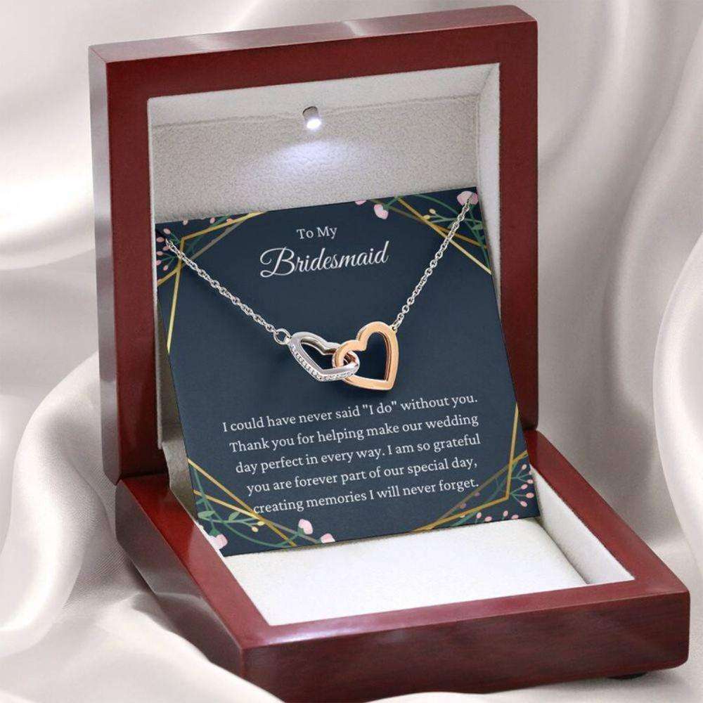 Friend Necklace, Bridesmaid Necklace Gift, Thank You For Being My Bridesmaid Gift From Bride Gifts For Friend Rakva