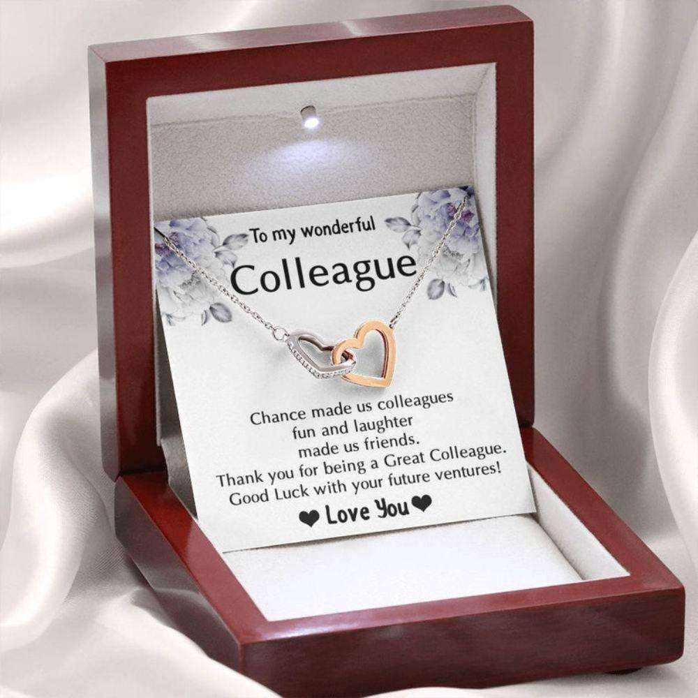 Friend Necklace, Colleague Leaving Gift, Farewell Gift For Colleague, Coworker Leaving Gift, Thank You Gift For Colleague, Going Away Gift Gifts For Friend Rakva