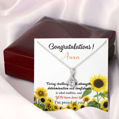 Friend Necklace, Congrats Gift Necklace, Gift For Graduate, New Job, Job Promotion Gift For Friends For Archievement Rakva