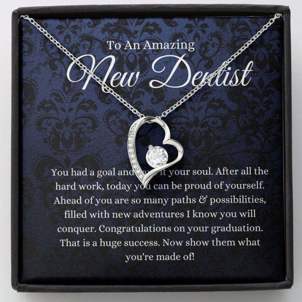 Friend Necklace, Dentist Necklace, Dentist Graduation Gift, Grad Gift For Dentist Women, Graduation Gift For New Dentist Necklace For Archievement Rakva