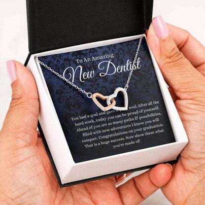 Friend Necklace, Dentist Necklace, Dentist Graduation Gift, Grad Gift For Dentist Women, Graduation Gift For New Dentist Necklace For Archievement Rakva