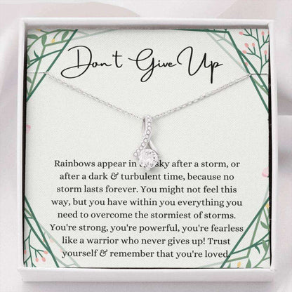 Friend Necklace, Encouragement Gift, Sympathy Gift Necklace, Uplifting Gifts : Illness, Cancer Chemo Sickness Miscarriage Gifts For Friend Rakva