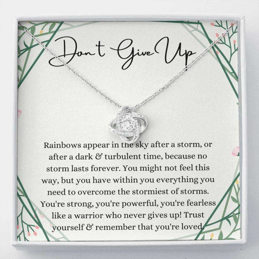 Friend Necklace, Encouragement Gift, Sympathy Gift Necklace, Uplifting Gifts : Illness, Cancer Chemo Sickness Miscarriage Gifts For Friend Rakva