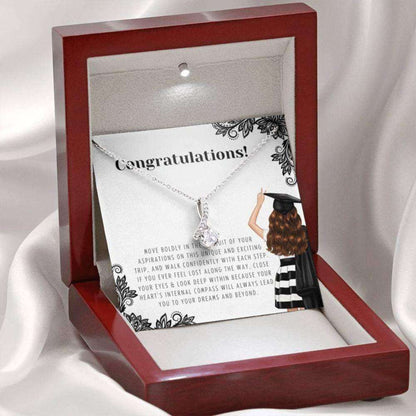 Friend Necklace, Everlasting Love Graduation Necklace, Graduation Present For Best Friend Gift For Bride Rakva