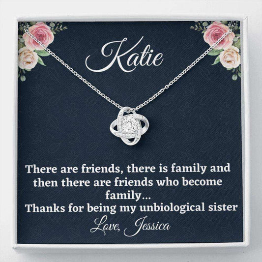 Friend Necklace, Gift For Best Friend, Personalized Necklace, Unbiological Sister Gift, Gift For Your Bff, Sister Gift Gifts For Friend Rakva