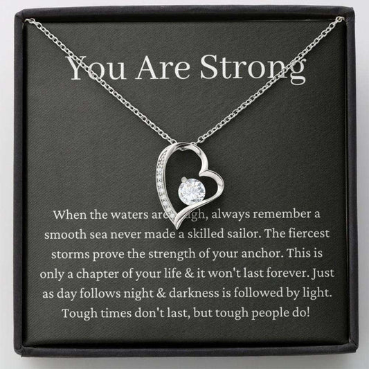 Friend Necklace, Inspirational Gift, Illness Get Well, Break Up Gift, Encouragement Gift, Divorce Gift, Cheer Up Gift, Anxiety Necklace Gifts For Friend Rakva