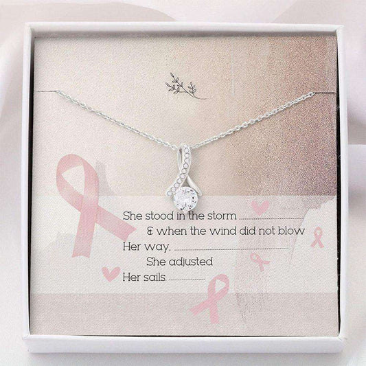 Friend Necklace, Inspiring For Cancer “ Cancer Survivors Gift Necklace “ Necklace With Gift Box Gifts For Friend Rakva