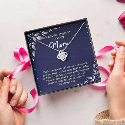 Friend Necklace, Loss Of Mother “ Mom Remembrance Gift “ Memorials Necklace With Gift Box Gifts For Friend Rakva